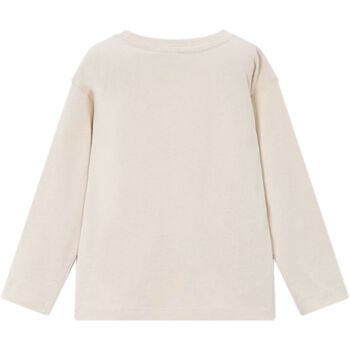 Boys Ivory Headphone Long Sleeve Top