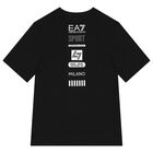 Boys Black Logo Shorts Set, 3, hi-res