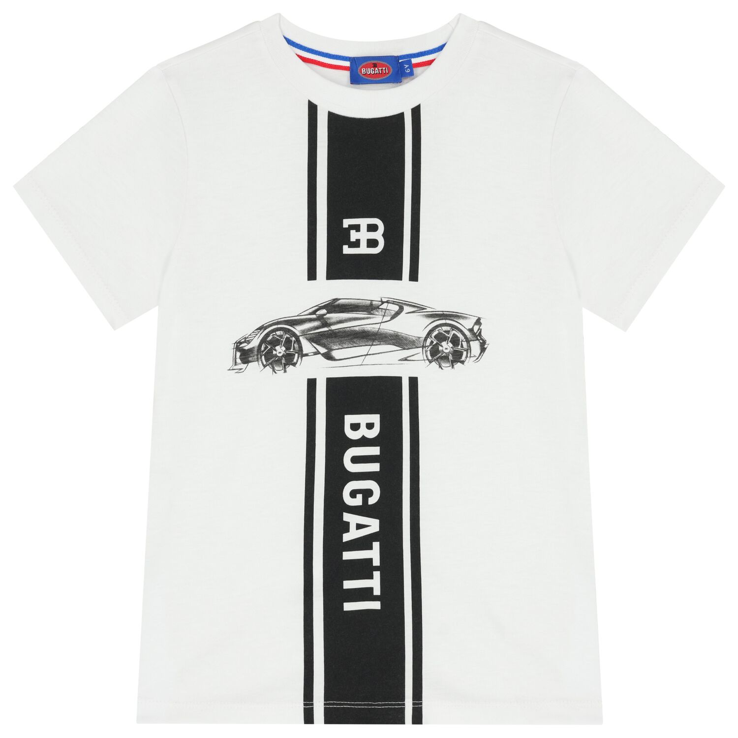 Boys White Logo T-Shirt, 1, hi-res