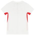 Boys White & Red Logo T-Shirt, 3, hi-res
