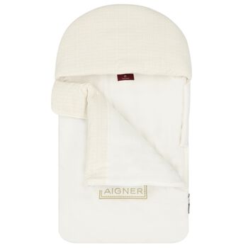 Beige & Ivory Logo Baby Nest