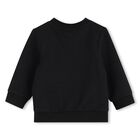 Baby Boys Black Logo Tracksuit, 1, hi-res