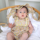 Baby Girls Pink & Yellow Liberty Hat, 1, hi-res