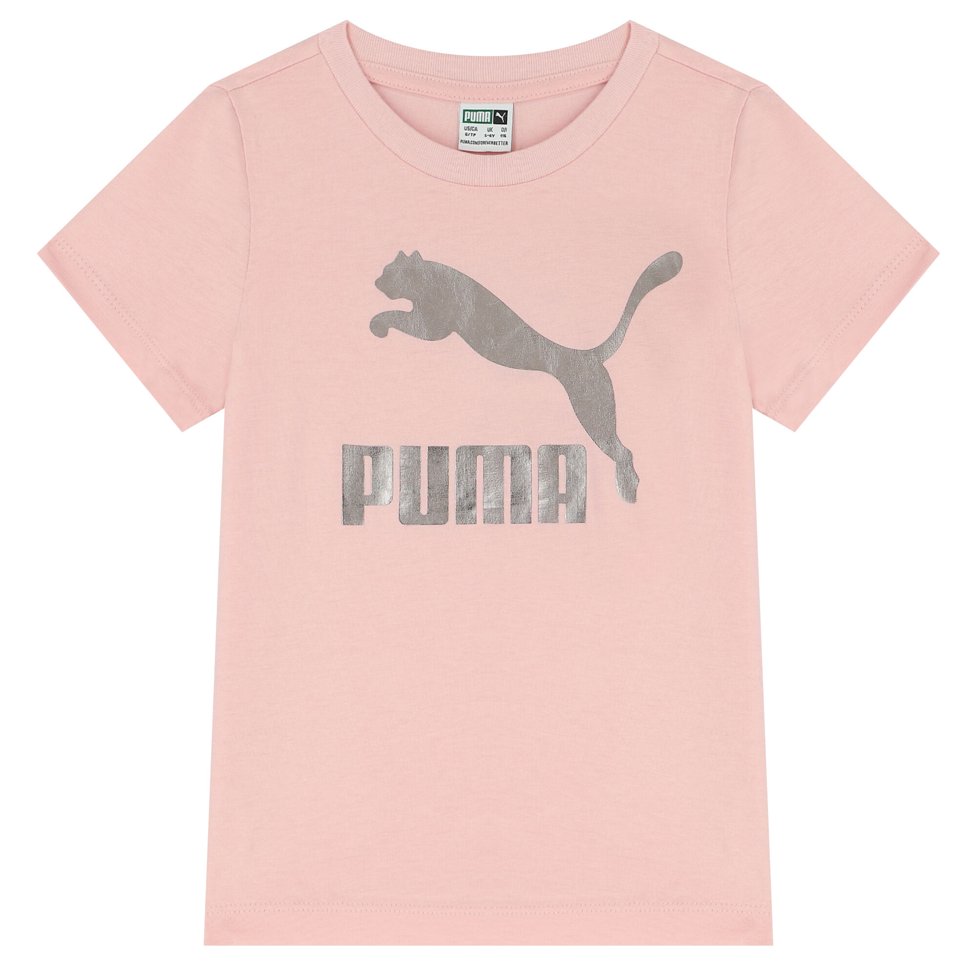 Puma pink hot sale t shirt