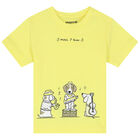 Younger Boys Yellow Dogs T-Shirt, 1, hi-res