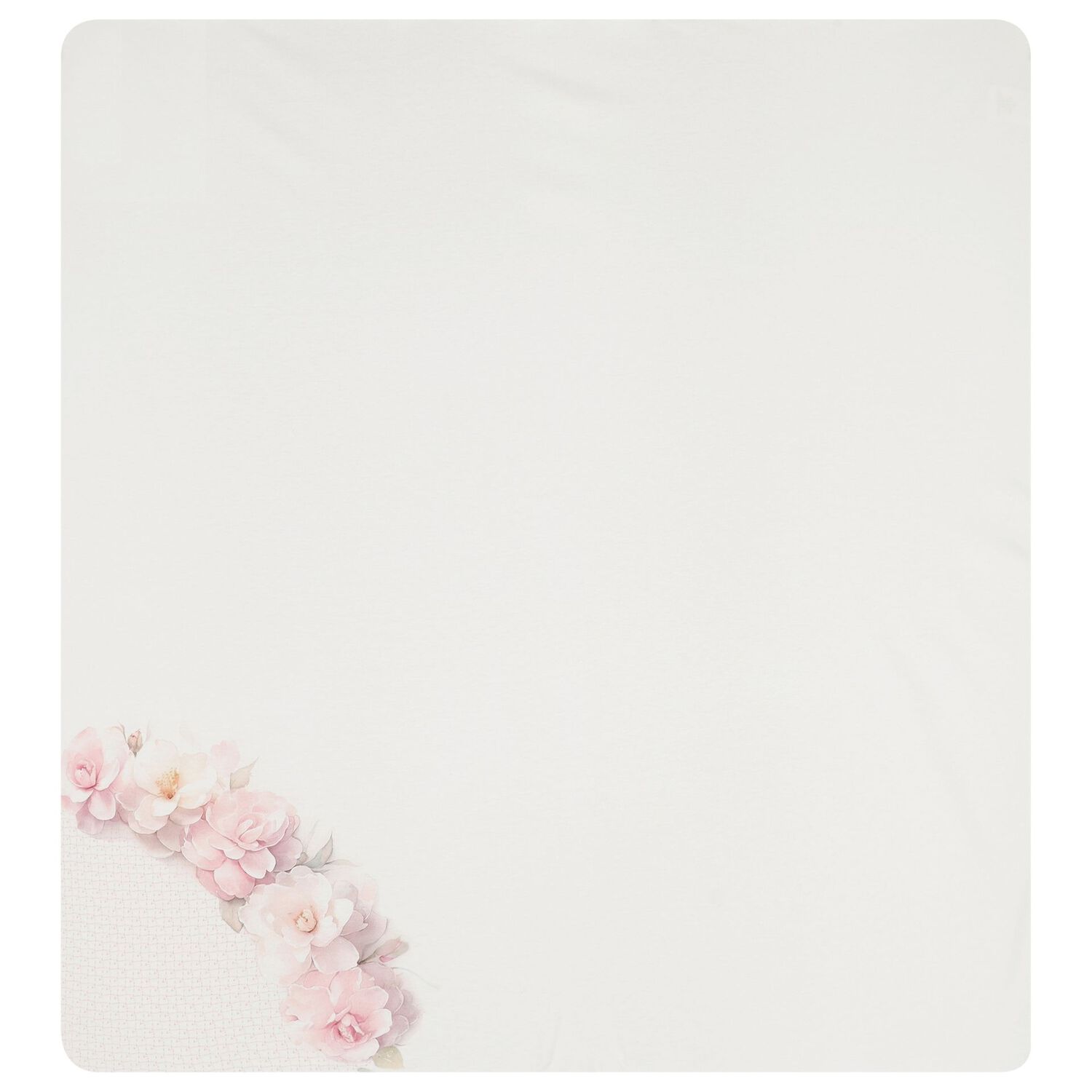 Baby Girls Ivory & Pink Floral Babygrow Gift Set , 1, hi-res