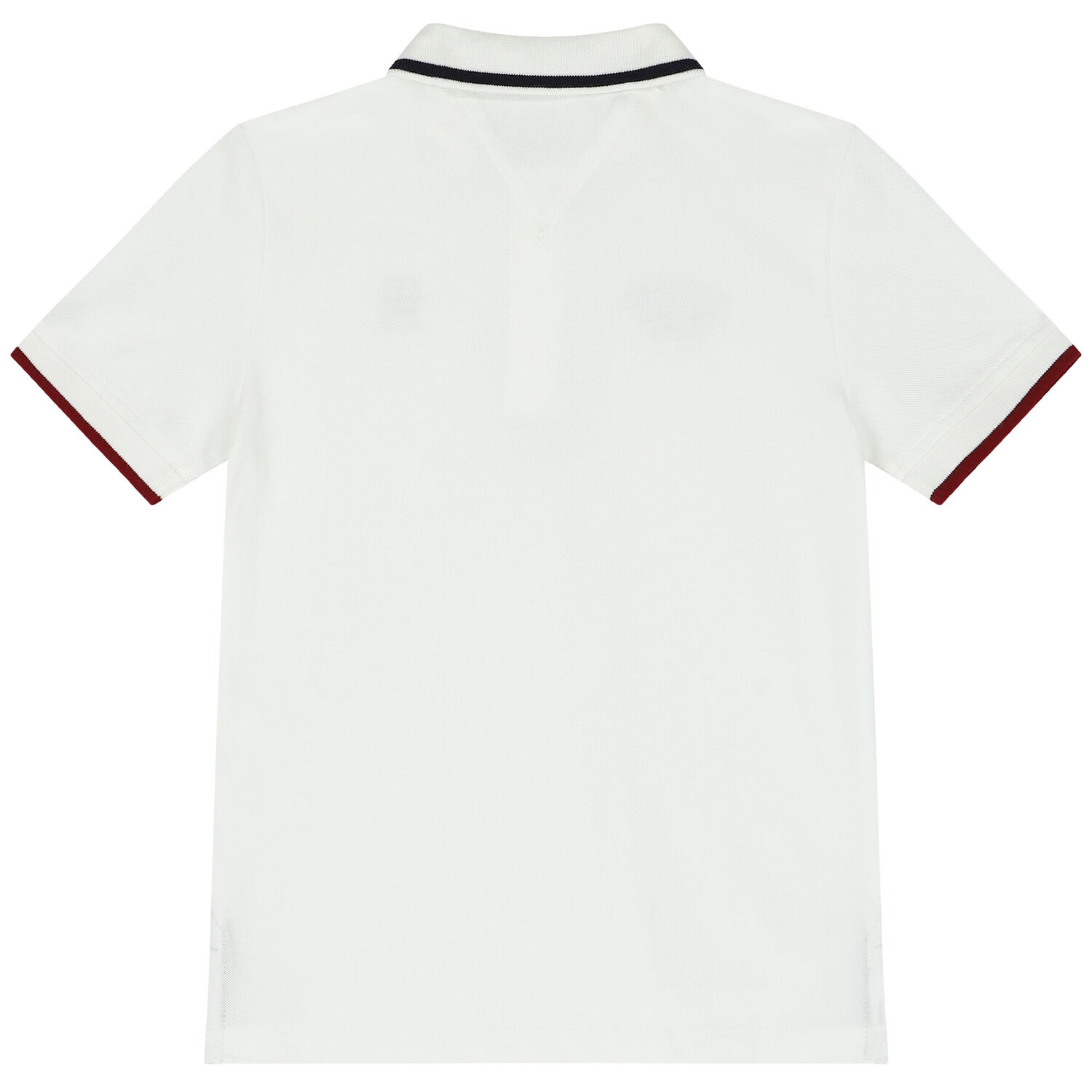 Boys White Logo Polo Shirt, 2, hi-res