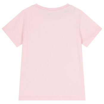 Girls Pink Logo T-Shirt 