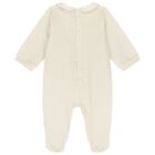 Ivory Logo Babygrow, 1, hi-res