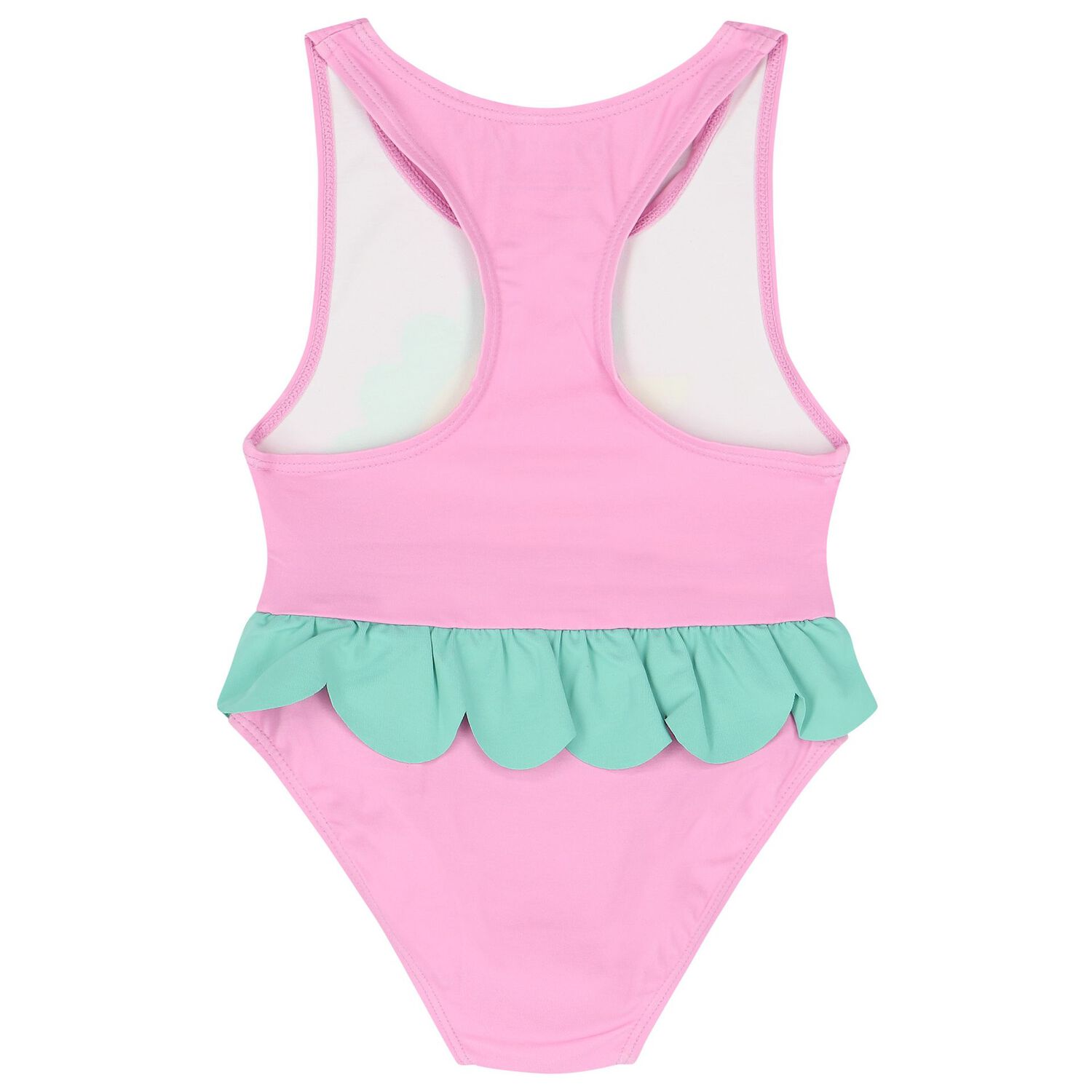 Younger Girls Pink Seahorse Swimsuit, 1, hi-res image number null