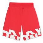 Boys Red Logo Shorts, 2, hi-res
