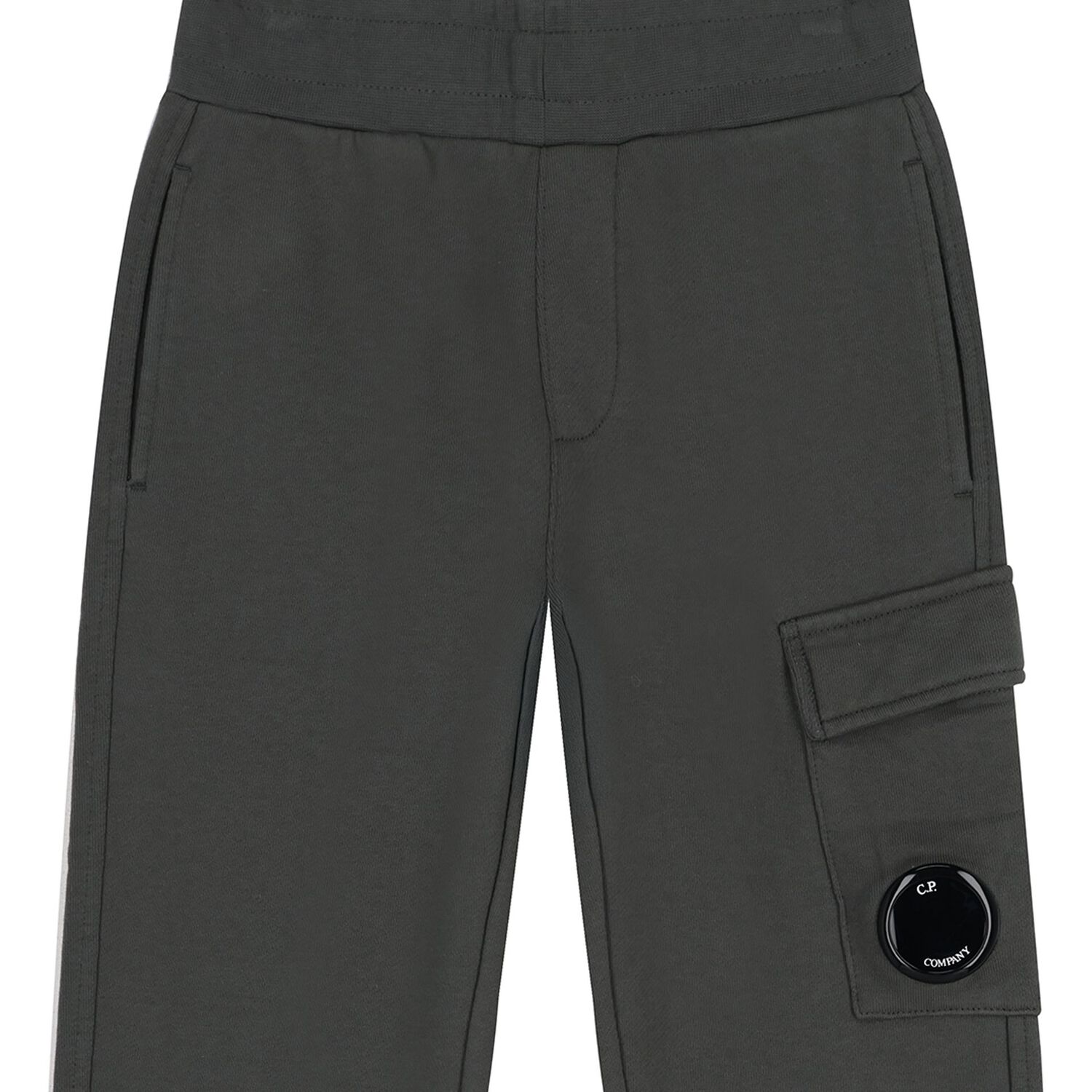 Boys Khaki Green Logo Joggers, 1, hi-res