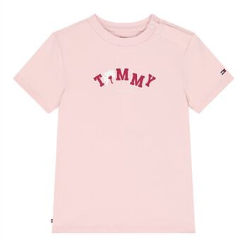 Baby Girls Pink Logo T-Shirt