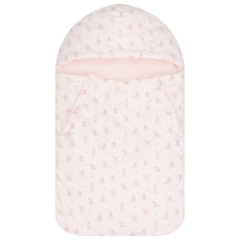 Emporio Armani Baby Girls Pink Alphabet & Bunny Nest, 1 Baby Girls Pink Alphabet & Bunny Nest
