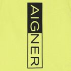 Younger Boys Green Logo T-Shirt, 2, hi-res