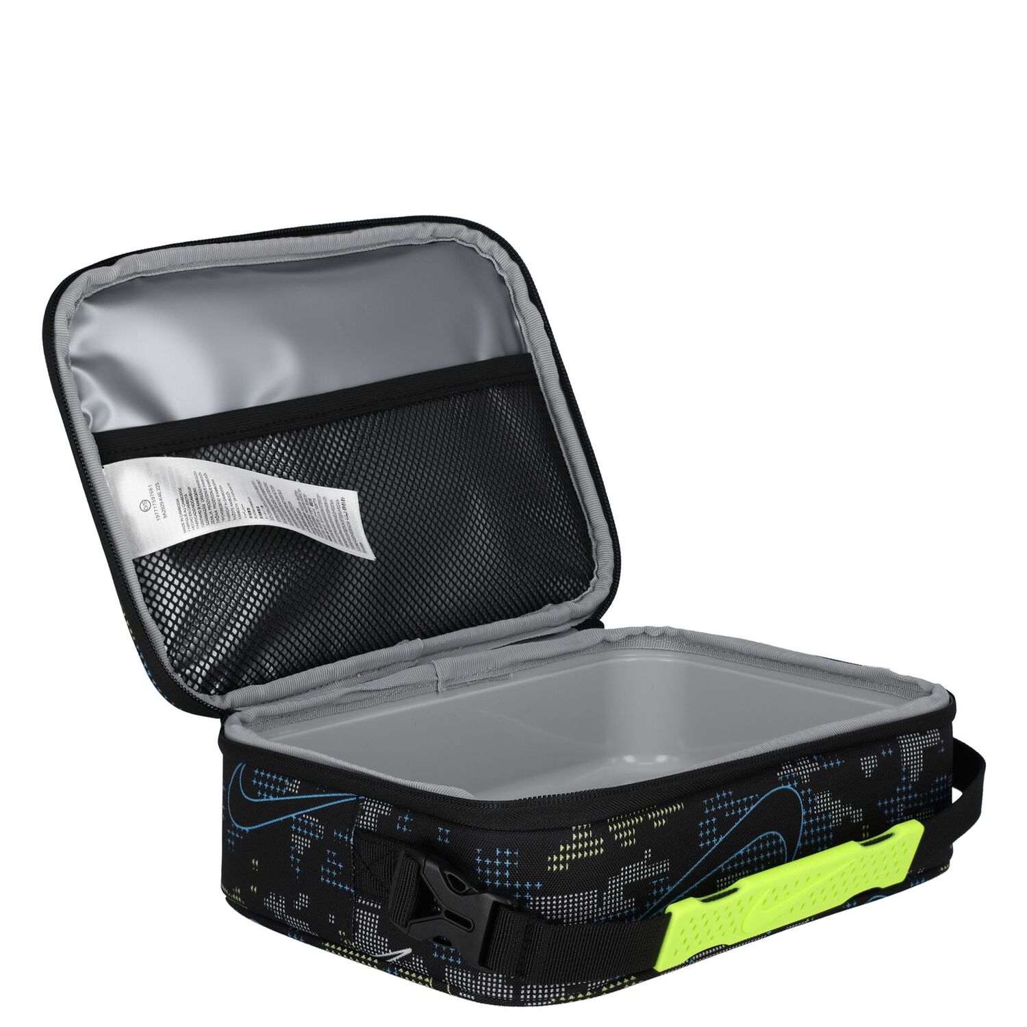 Black Logo Lunch Bag, 1, hi-res