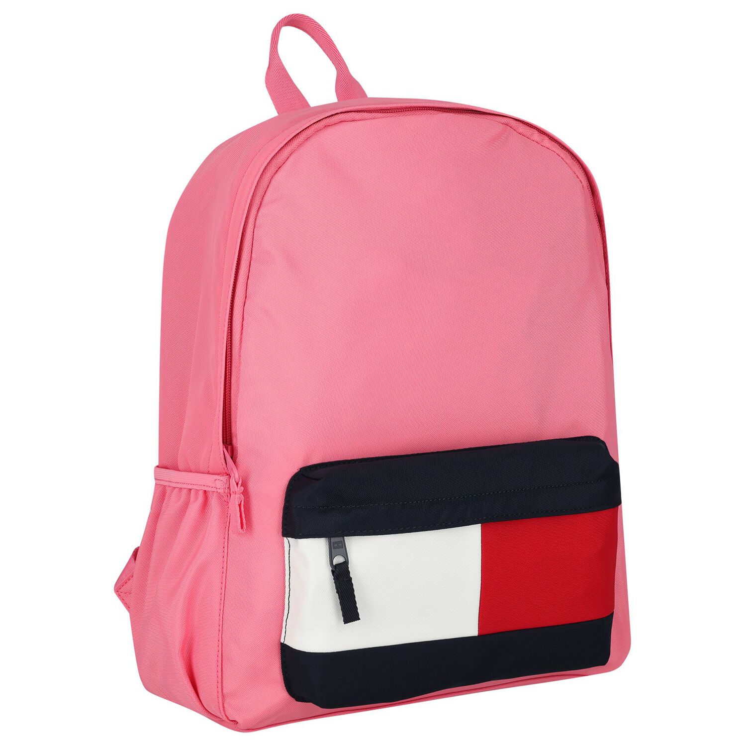Girls Pink Logo Backpack ( 45cm ), 3, hi-res