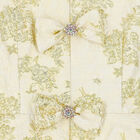 Girls Ivory & Gold Brocade Dress, 1, hi-res