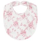 Baby Girls White & Pink Floral & Butterflies Babygrow Set, 1, hi-res