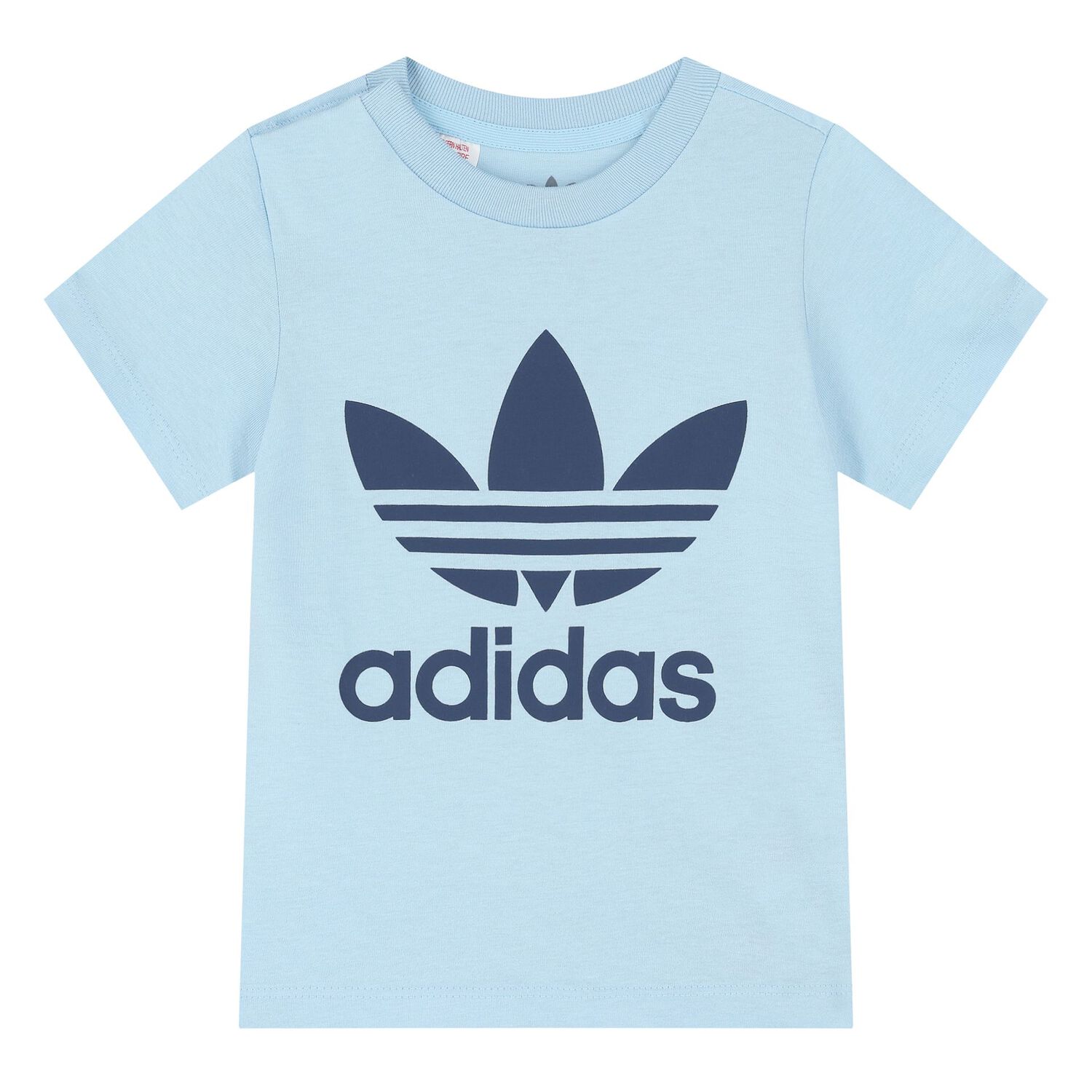 Younger Blue Logo Shorts Set, 1, hi-res