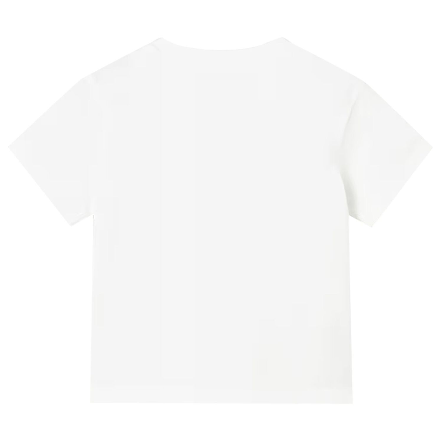 Younger Boys White Crocodile T-Shirt, 1, hi-res