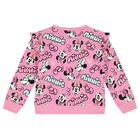 Girls Pink Disney Sweatshirt, 1, hi-res