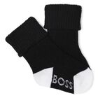 Baby Boys Multi-Colored Logo Socks ( 3-Pack ), 1, hi-res