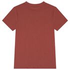 Boys Mini Me Red Logo T-Shirt, 5, hi-res