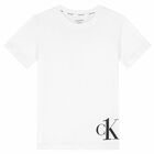 Boys White & Black Logo Pyjamas, 1, hi-res