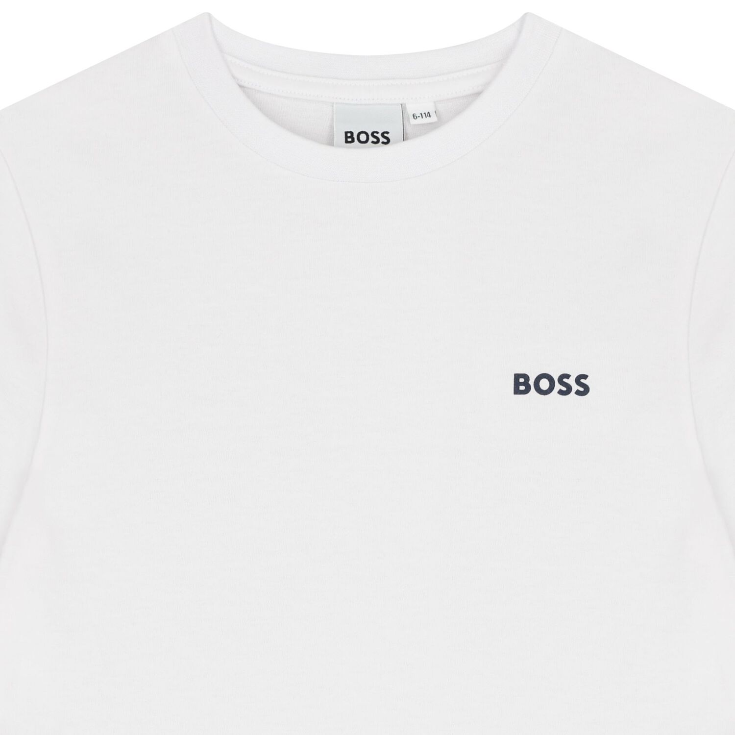 Boys White & Navy Blue T-Shirts (2 Pack), 3, hi-res