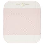 Baby Girls Pink & Gold Blanket, 3, hi-res