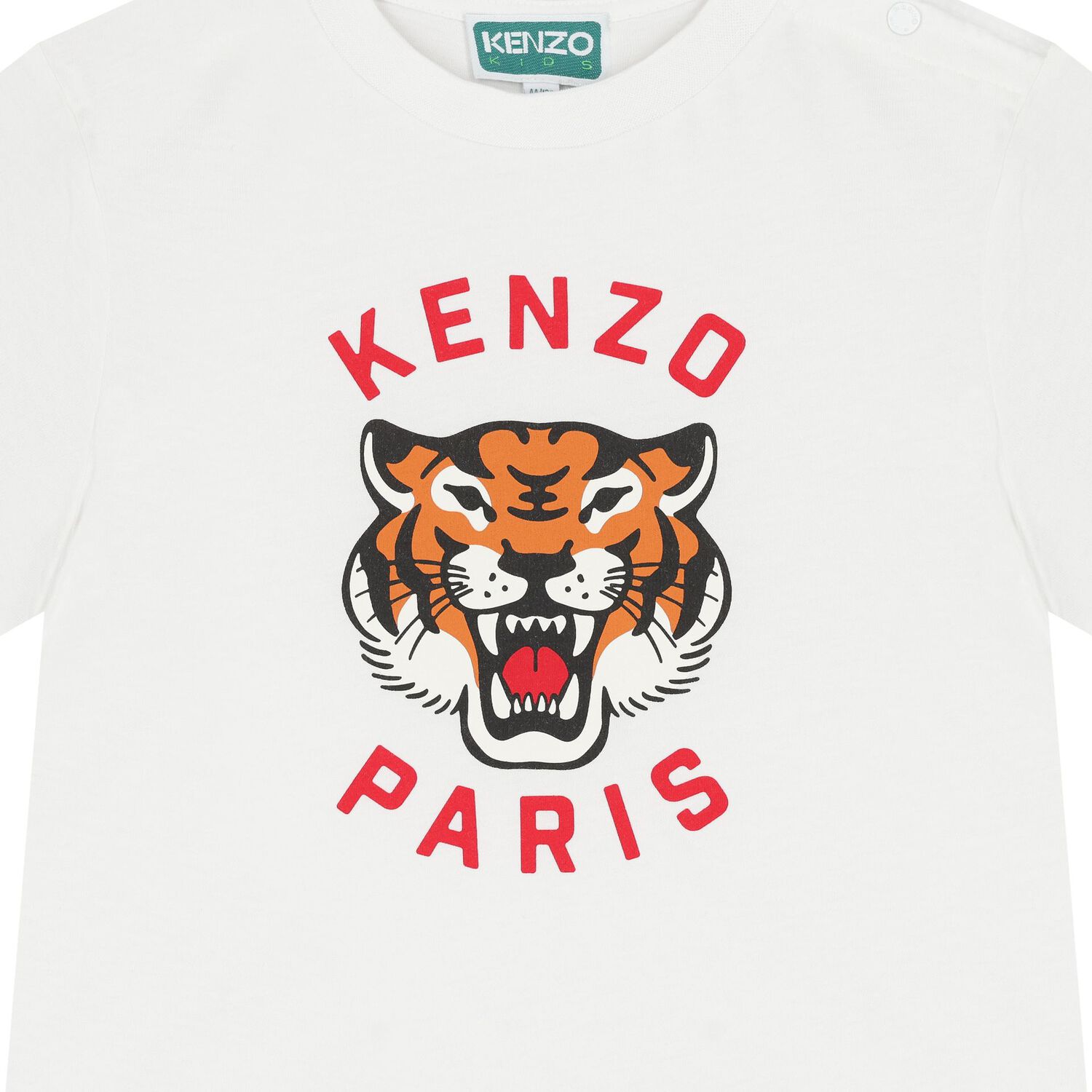 Younger White Tiger Logo T-Shirt, 1, hi-res