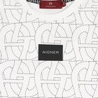 Younger Boys White Logo T-Shirt, 1, hi-res