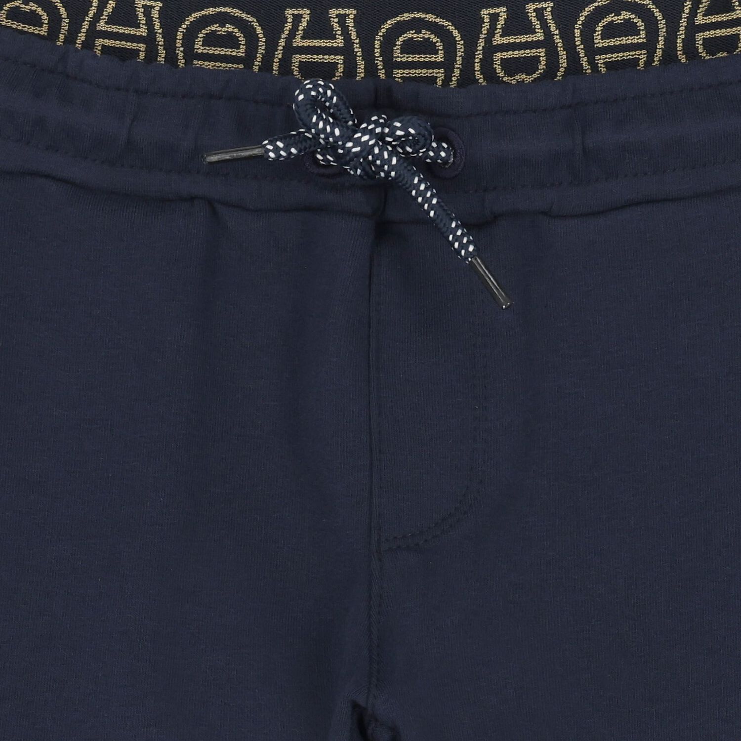 Younger Boys Navy Blue Logo Joggers, 2, hi-res