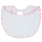 Baby Girls White Fairytale Wishes Bib, 1, hi-res