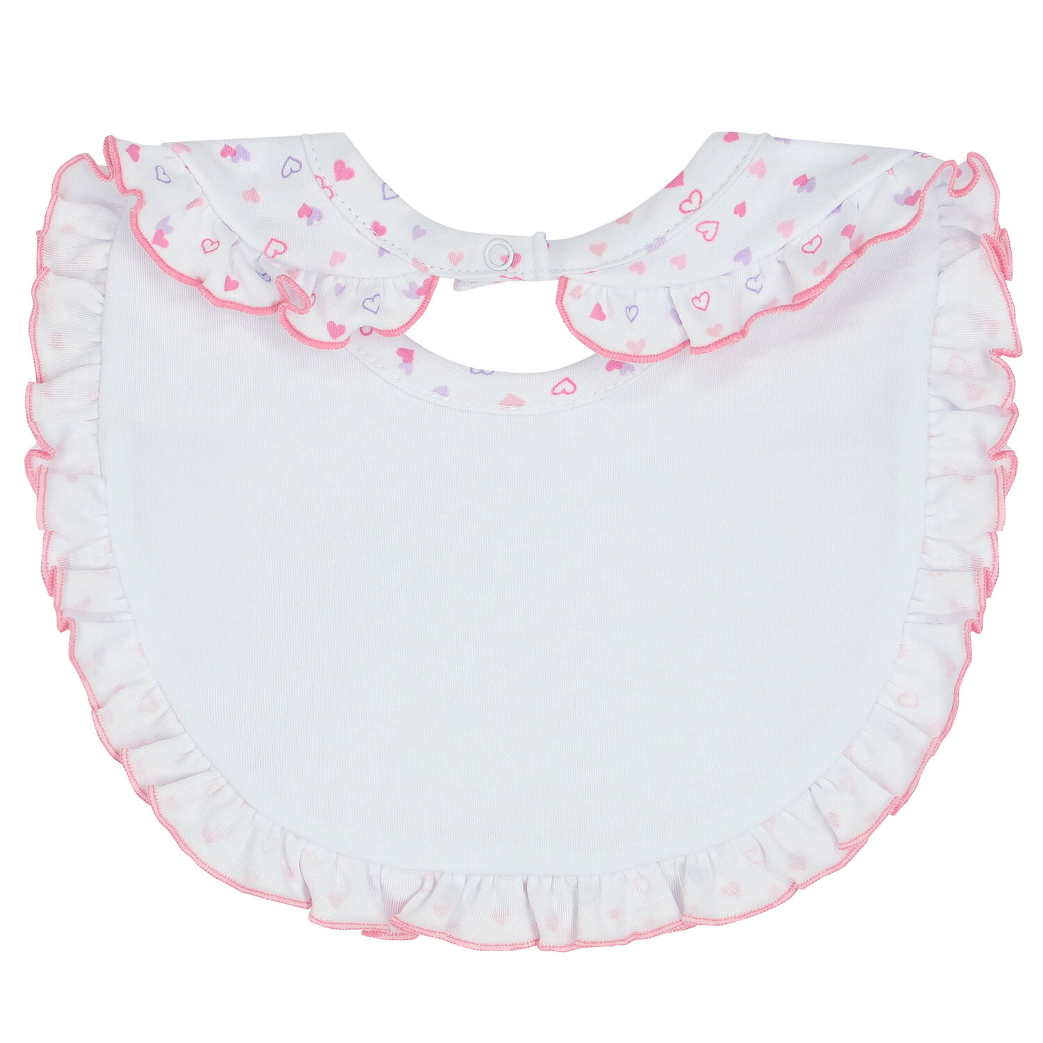 Baby Girls White Fairytale Wishes Bib, 1, hi-res