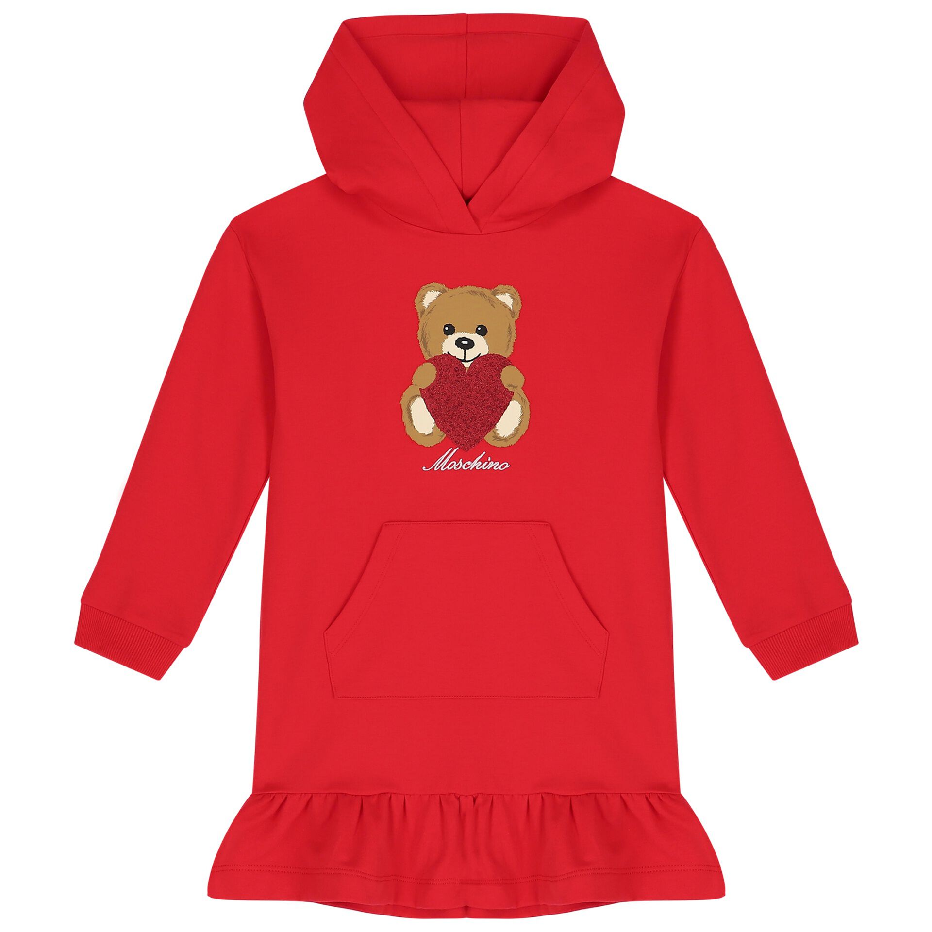 Girls red moschino dress 2025