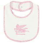 Baby Girls White & Pink Paisley Babygrow Gift Set, 2, hi-res