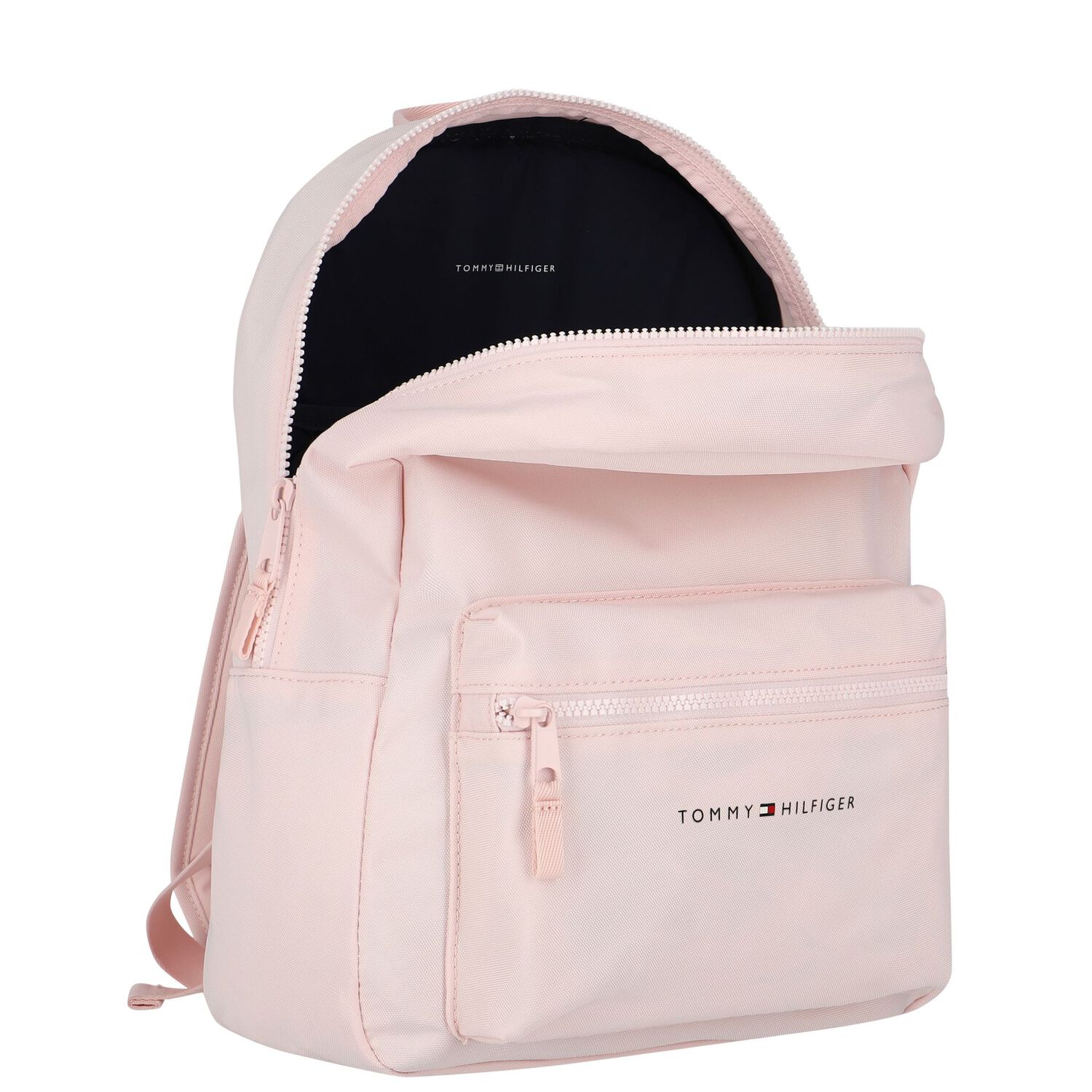 Girl Pink Logo Backpack, 2, hi-res