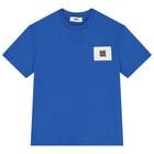 Boys Blue Logo T-Shirt, 2, hi-res