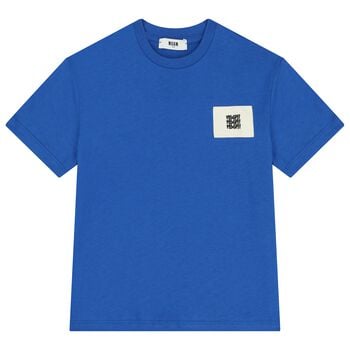 Boys Blue Logo T-Shirt