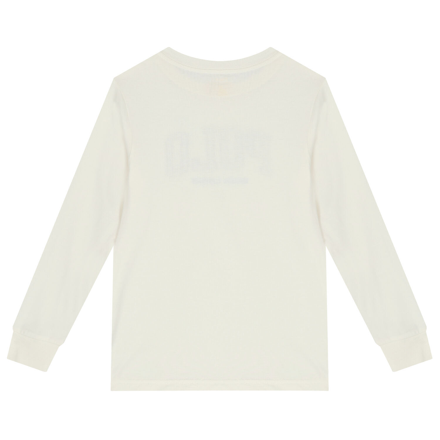Boys Ivory Logo Long Sleeve Top, 1, hi-res image number null