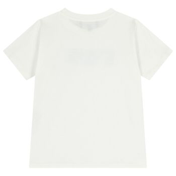 Boys Ivory Logo T-Shirt