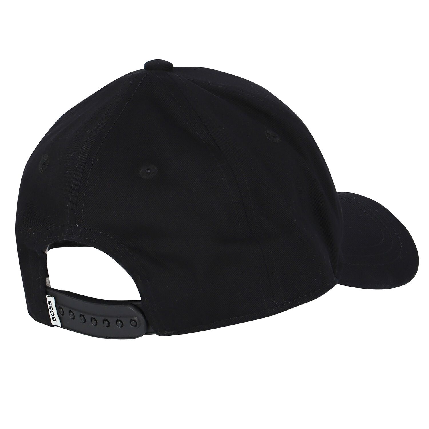 Boys Black Logo Cap, 1, hi-res