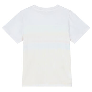 Girls White Logo T-Shirt