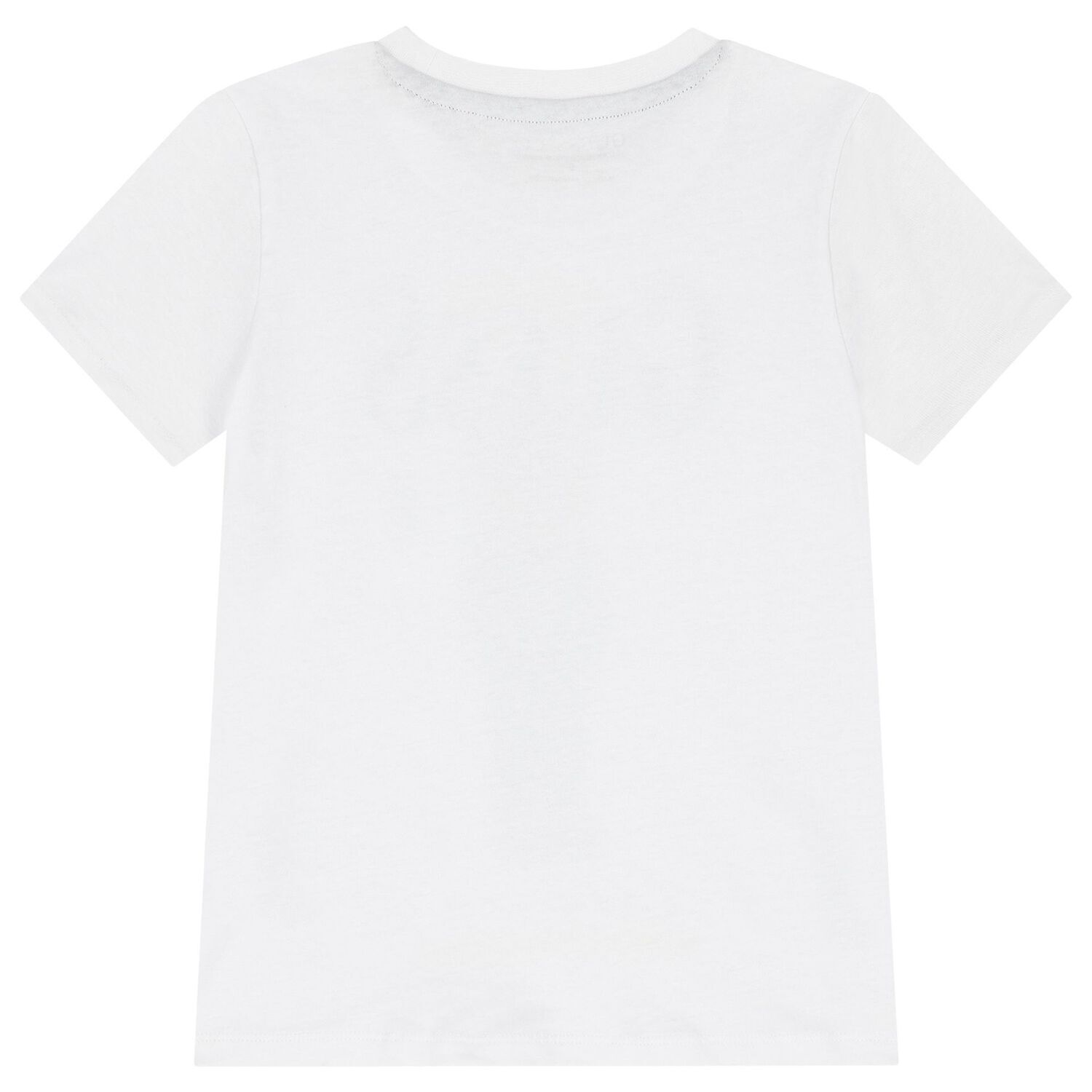 Boys White Teddy Bear Logo T-Shirt, 1, hi-res image number null