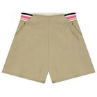 Girls Beige Shorts, 1, hi-res