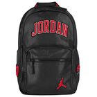 Black Jordan Logo Varsity Backpack, 1, hi-res