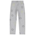 Grey Smiley Logo Tracksuit, 1, hi-res