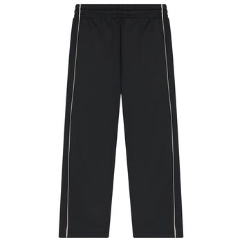 Boys Black Logo Joggers